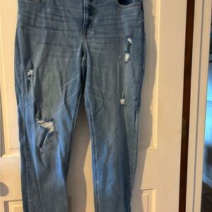 Studio Light Blue Distressed Skinny Jeans